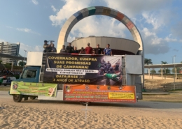 Homenagem a policias e bombeiros militares mortos durante a pandemia marca Dia do Soldado com críticas ao governo Wilson Lima