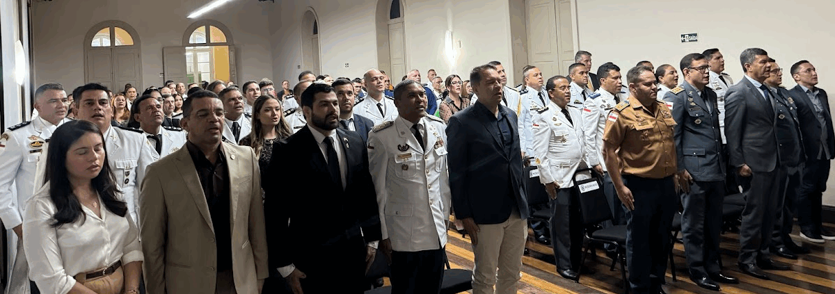 cerimônia de outorga da Medalha do Mérito Cel Jonas Paes Barreto